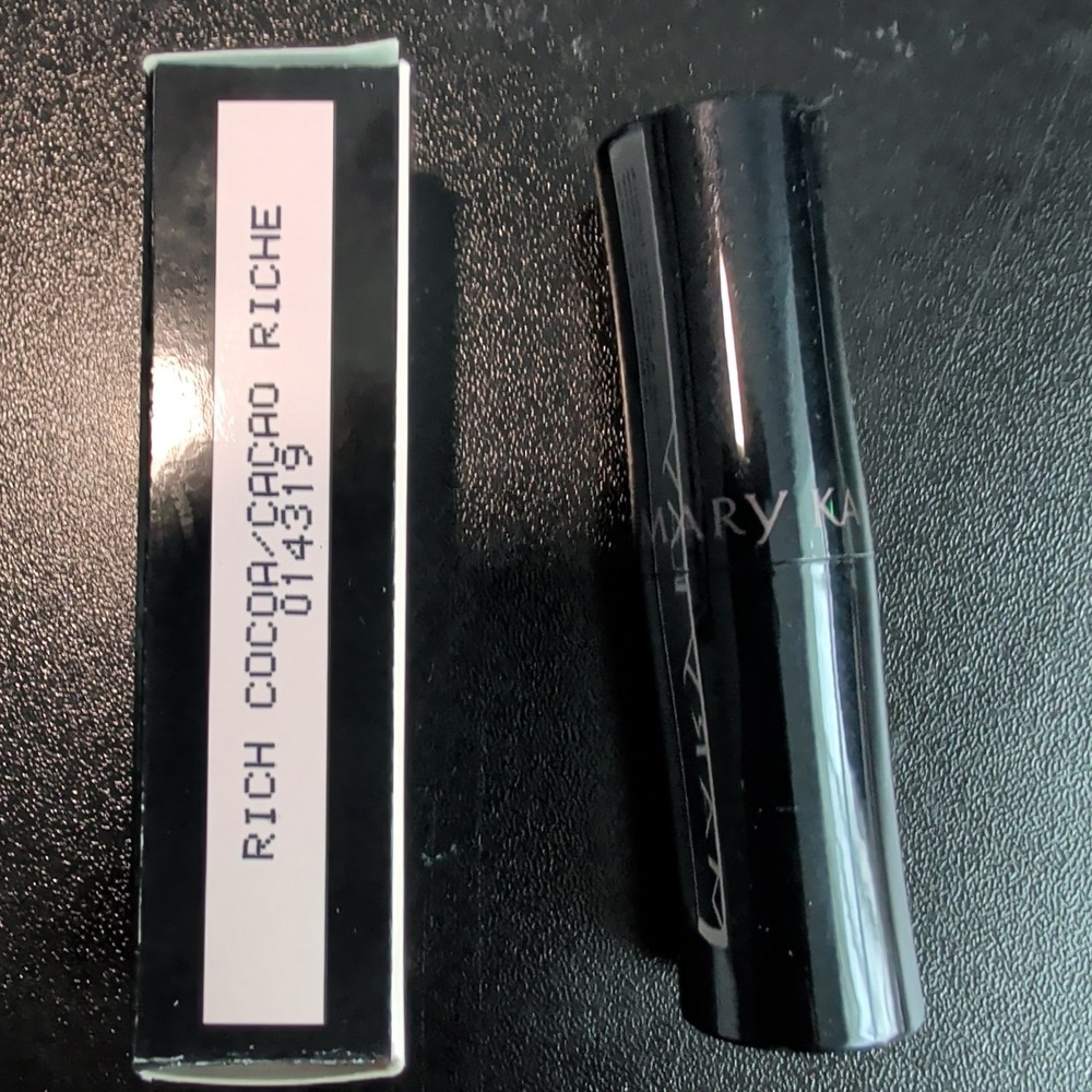 Mary Kay Creme Lipstick Rich Cocoa Cacao Riche 014319  0.13oz New in Box